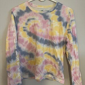 Tie Dye Long Sleeve Hollister Shirt